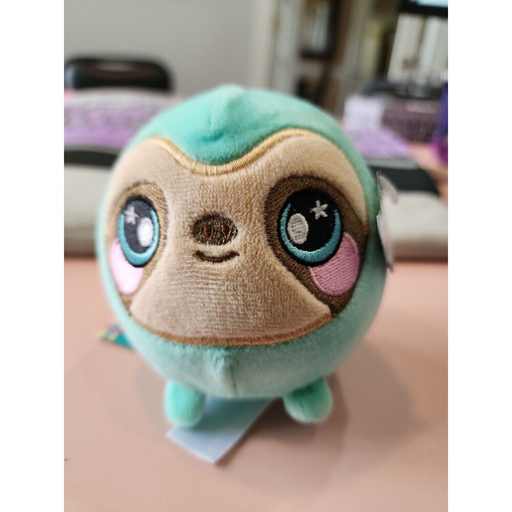 Squeezamals Series 2 Samantha Sloth 3.5-Inch Plush Toy New